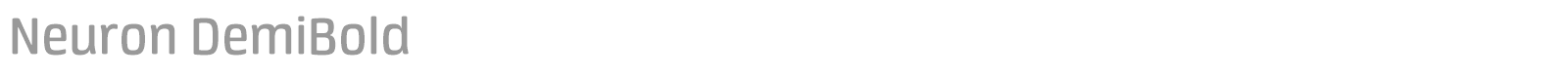 Neuron font preview
